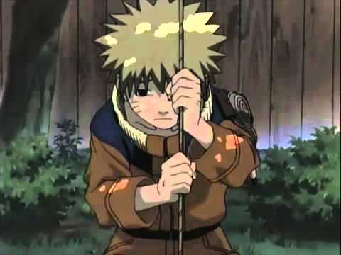 Hình Anime Naruto buồn thất vọng