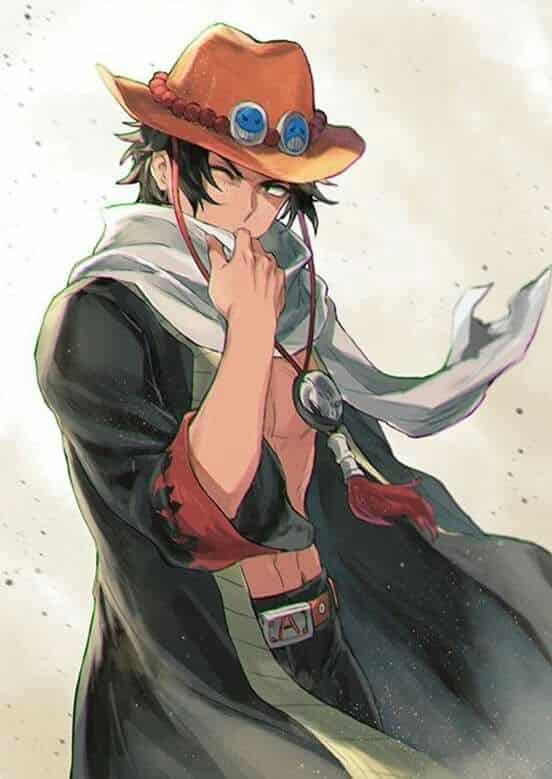 Hình Anime One Piece Ace Ngầu đẹp nhất