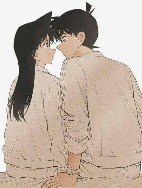 Hình Anime Shinichi và Ran hôn nhau thú vị nhất