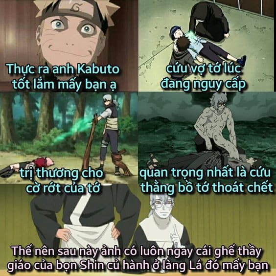 Naruto anime hình ảnh hài hước với sự hài hước