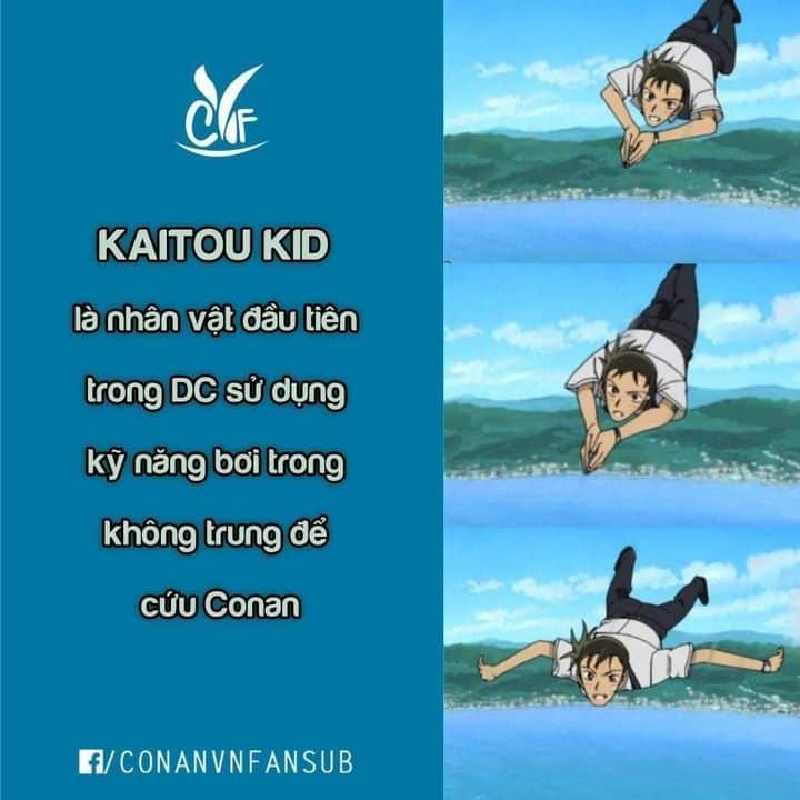 Hình Conan chế về Kaito Kid