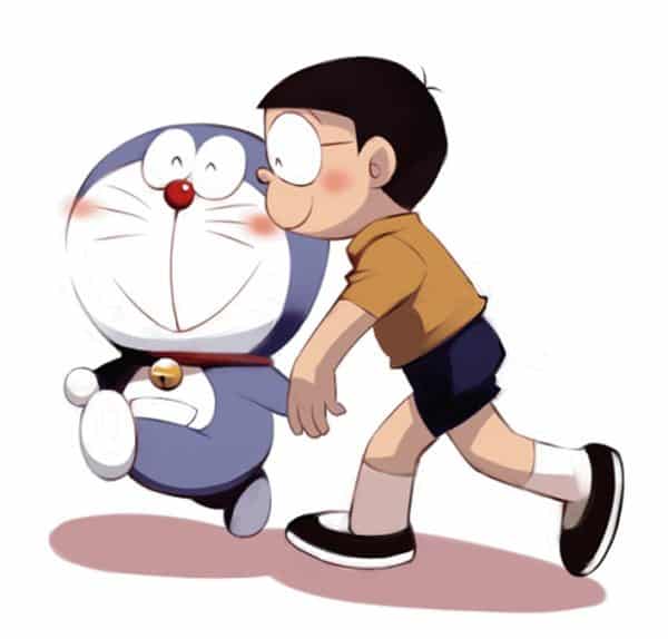 Hình Doremon và Nobita dễ thương cute
