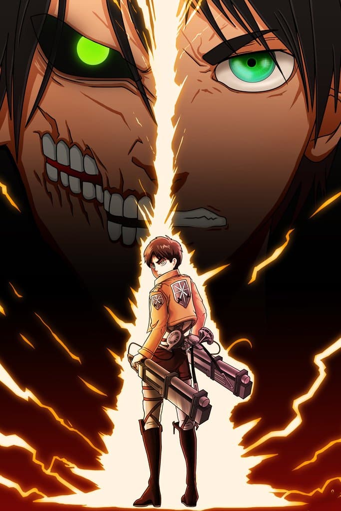 Hình Eren Attack On Titan ngầu chất nhất