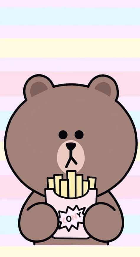 Hình Gấu Brown Chibi cute nhất