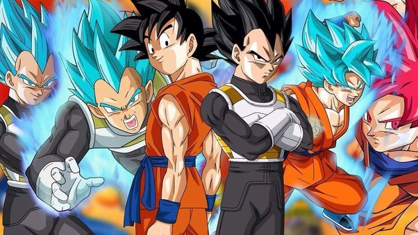 Hình Goku Và Vegeta ấn tượng