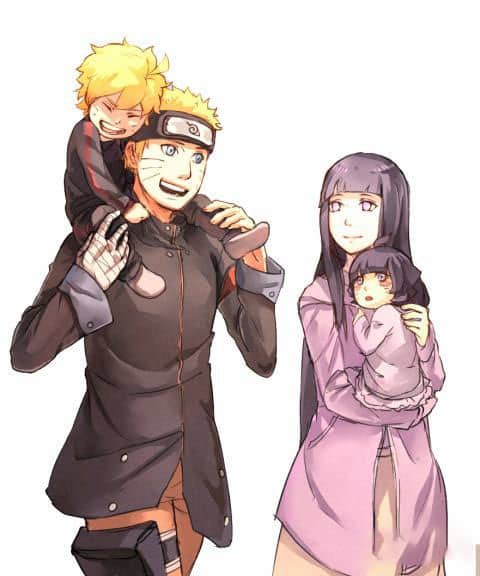 Hình Hinata và Naruto hạnh phúc nhất