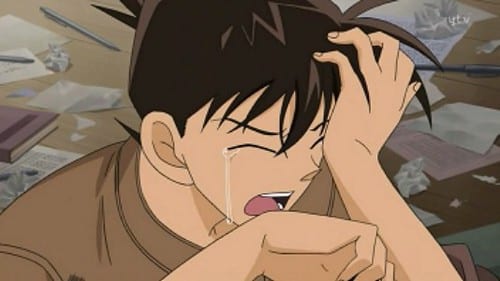 Hình Kudo Shinichi Buồn khóc đau đớn