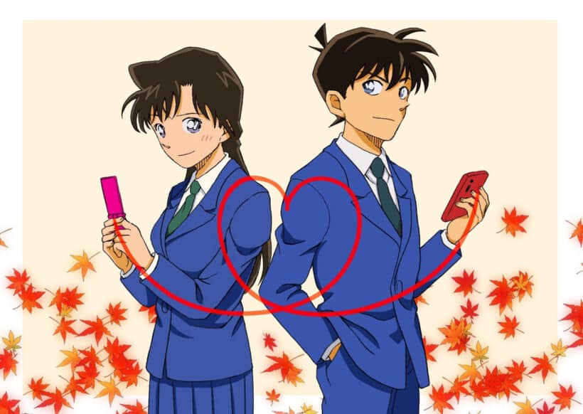 Hình Kudo Shinichi và Ran ngầu cute
