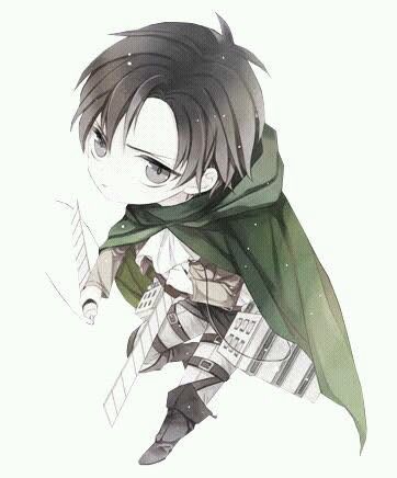 Hình Levi Ackerman Attack On Titan cute dễ thương