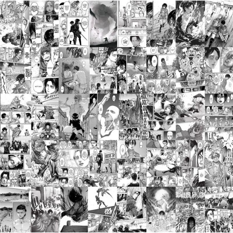 Hình Manga Wall độc lạ