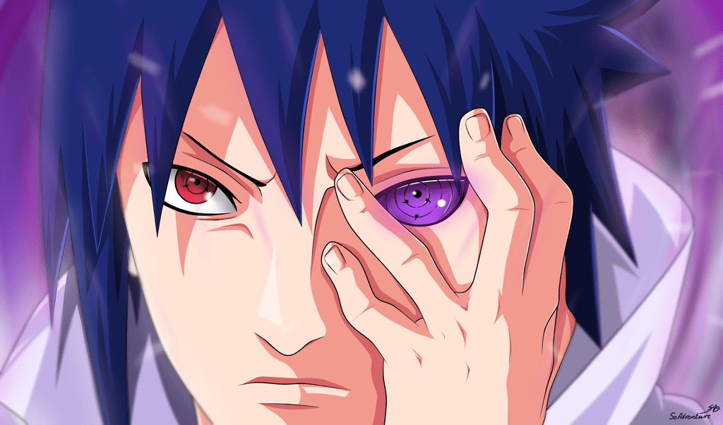 Hình Mắt Của Sasuke độc đáo