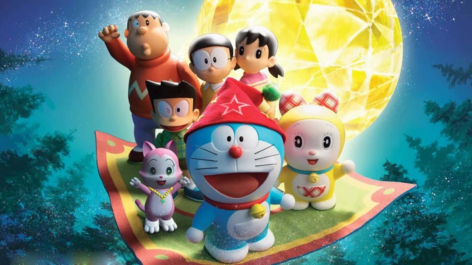 Hình Nền Doraemon 3D ấn tượng