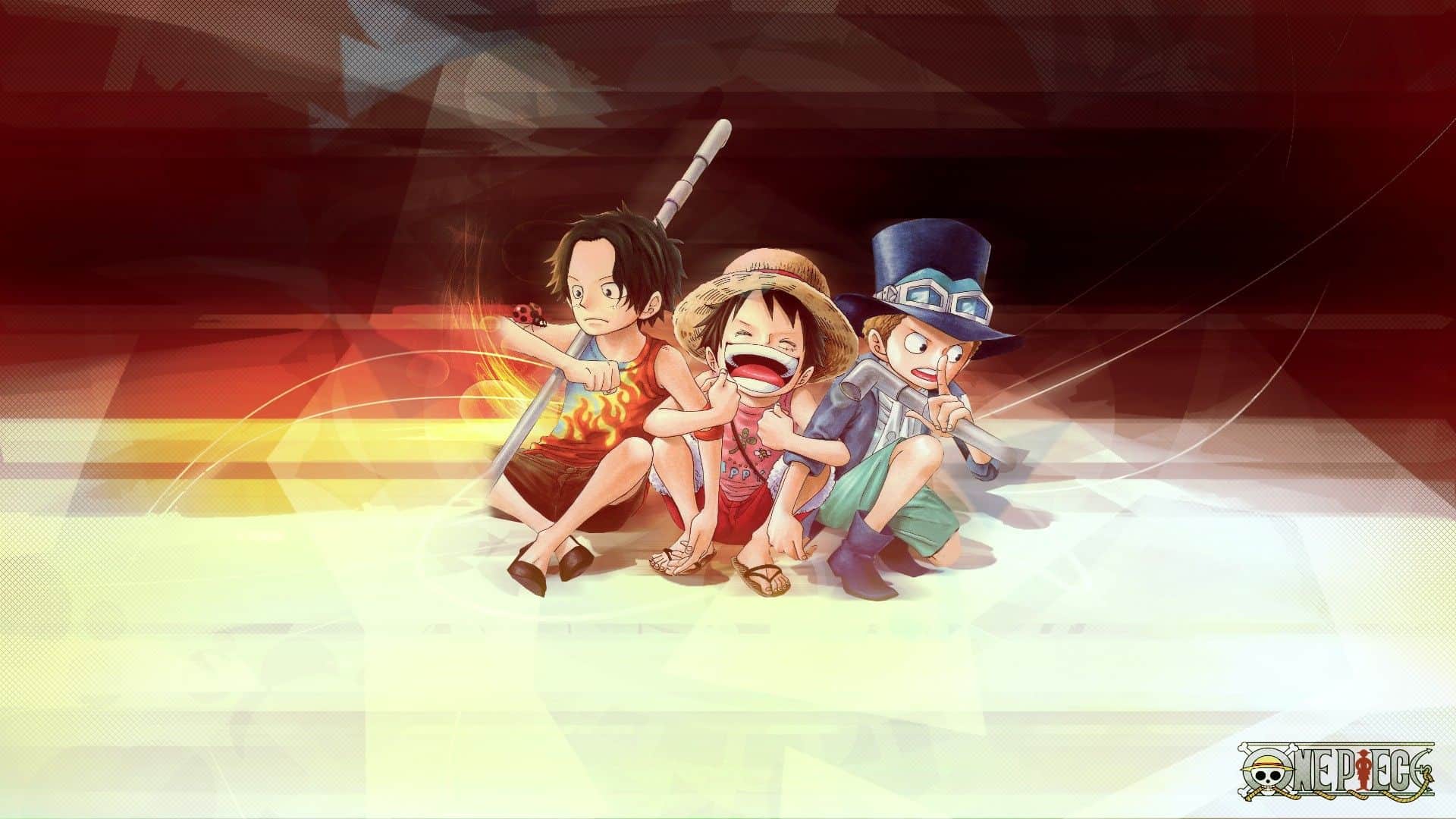 Hình Nền Động Luffy Và Ace Và Sabo | TikTok