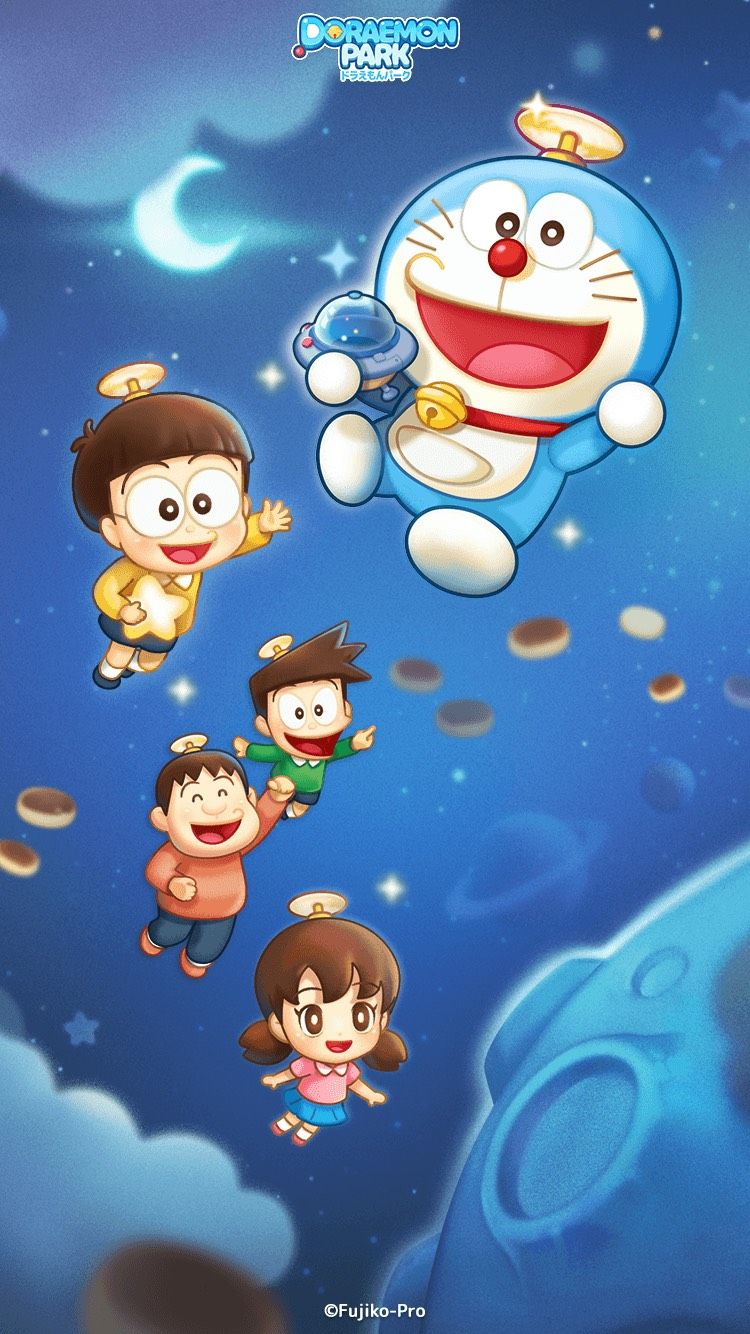 Hình Nền điện thoại Doraemon dễ thương