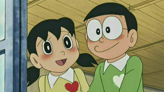 Hình Nobita Và Shizuka ngầu ngộ nghĩnh