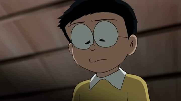 Hình Nobita buồn chất tâm trạng