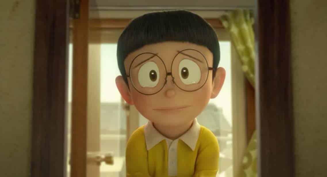 Hình Nobita buồn tâm trạng nhất