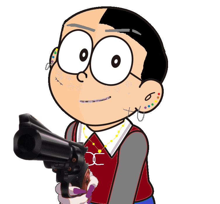 Hình Nobita chất ngầu nhất