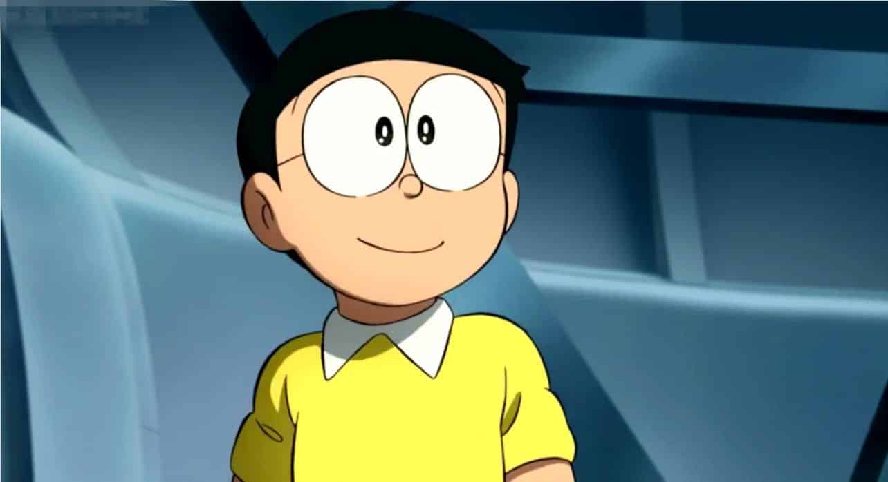 Hình Nobita dễ thương cute