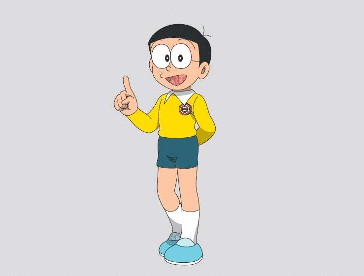 Hình Nobita dễ thương đáng yêu