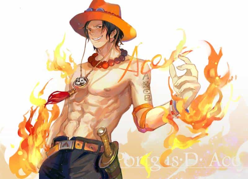 Hình One Piece Ace Ngầu ấn tượng
