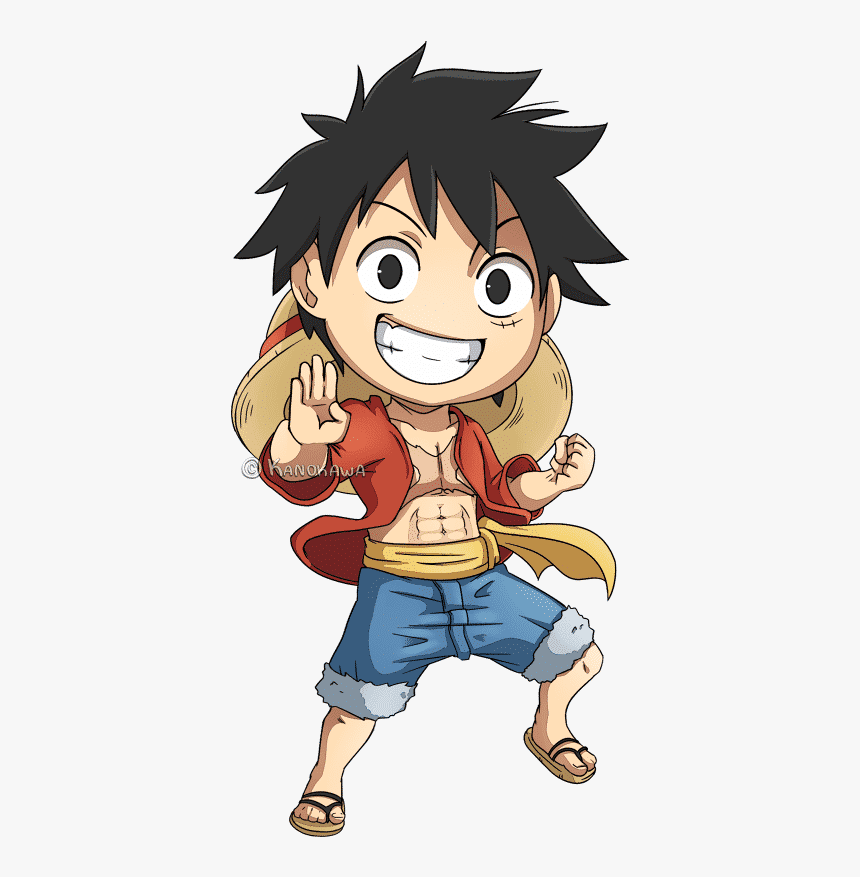 Hình One Piece Luffy Cute siêu cute