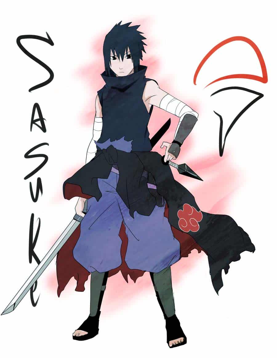 Hình Sasuke cực kỳ ngầu dễ dàng thương