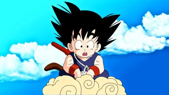Một bức ảnh nhỏ của Goku giữa không gian trong xanh đầy sao sẽ làm tan chảy trái tim của bạn. Với nụ cười thật tươi, chiếc áo cam chói chang và thanh kiếm trong tay, Goku nhỏ bé vẫn giữ được tinh thần bất khả chiến bại trong mọi khó khăn.