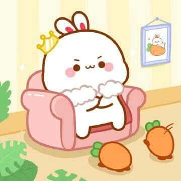 Hình Thỏ Chibi rất rất dễ thương cute