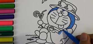 Hình Vẽ Doraemon đẹp cute đơn giản