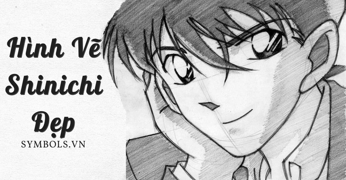 Hình Vẽ Shinichi Đẹp ❤️ Kudo Shinichi Ảnh Vẽ Conan Bút Chì