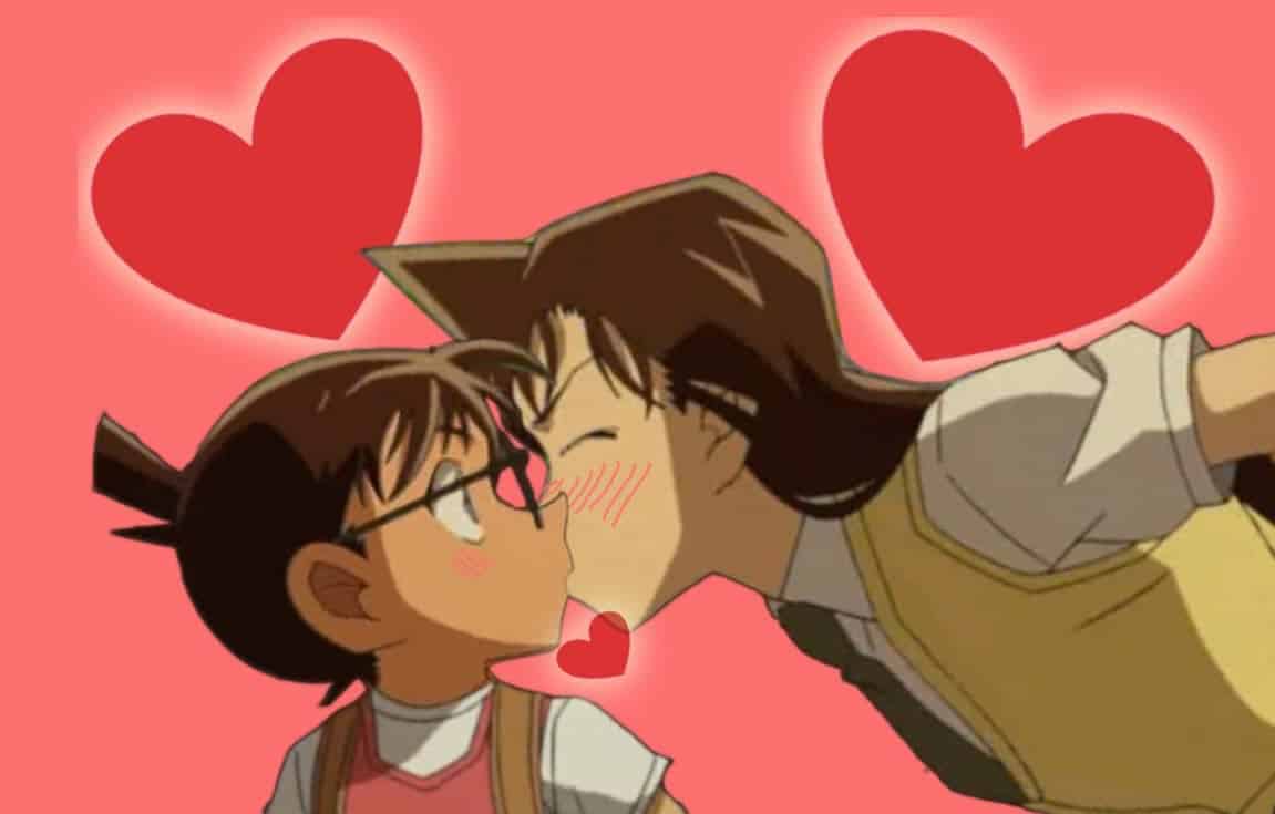 Hình ảnh Conan và Ran hôn nhau độc đáo nhất