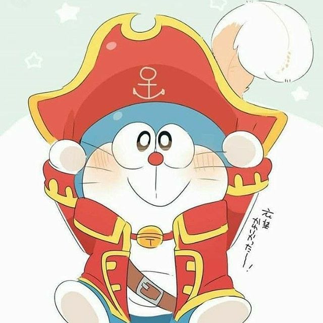 Hình đại diện Avatar Doraemon tết dễ thương