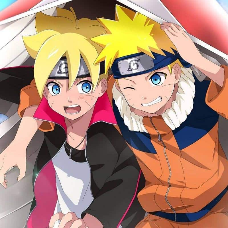 Hình đại diện avt Naruto cặp đôi cute