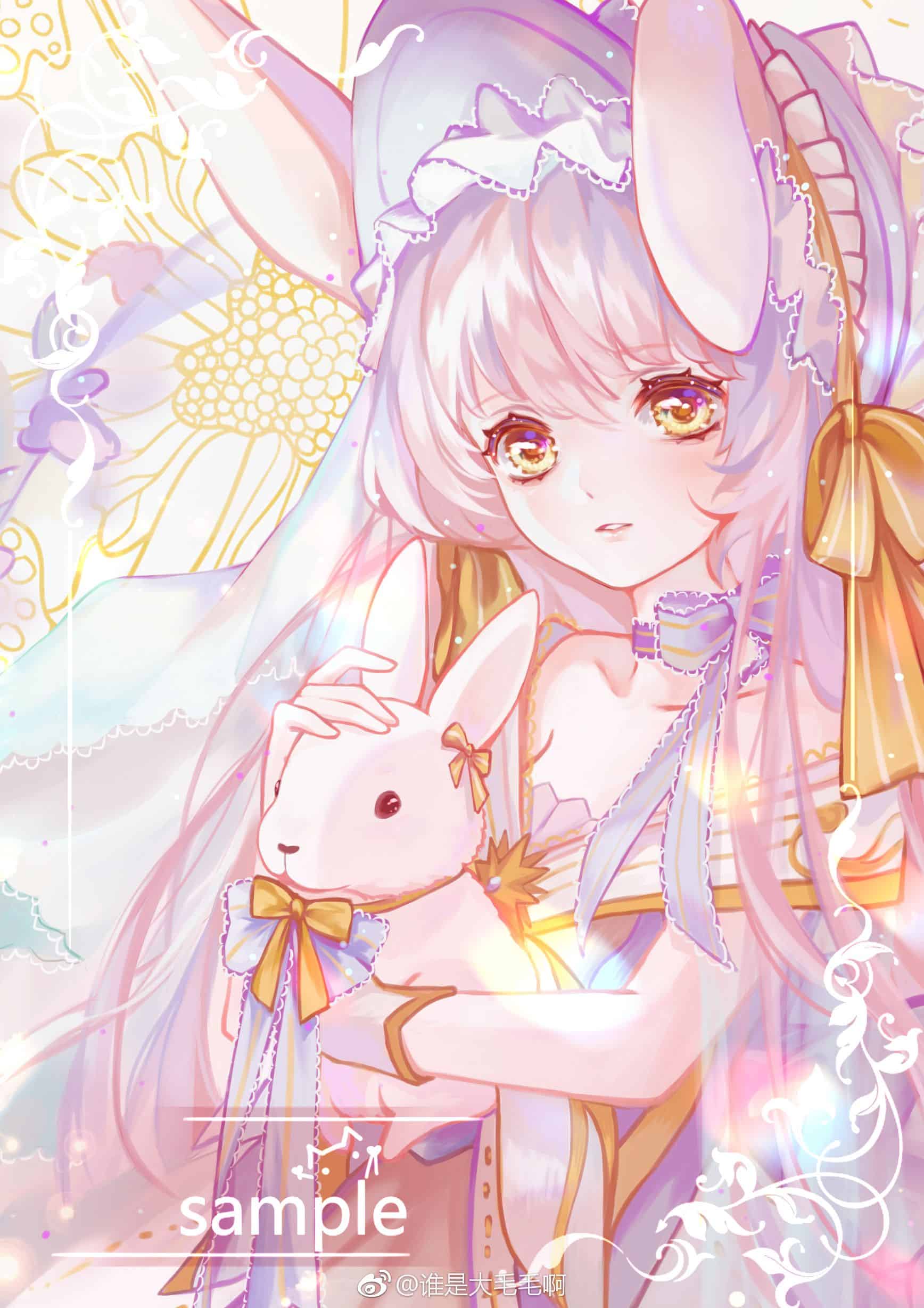 Vẽ Anime Thỏ Hoá Người Cute | Mê vẽ ANIME - YouTube