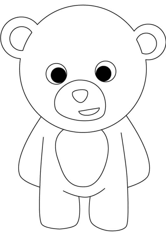 Vẽ Gấu Chibi Cute xinh xắn
