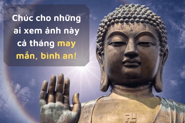 Ảnh Phật chào tháng mới