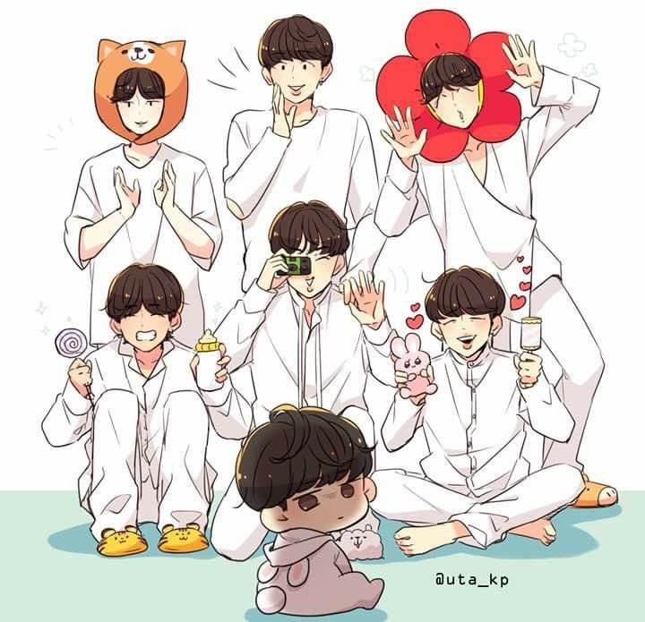 Tổng hợp hơn 86 về vẽ hình bts chibi