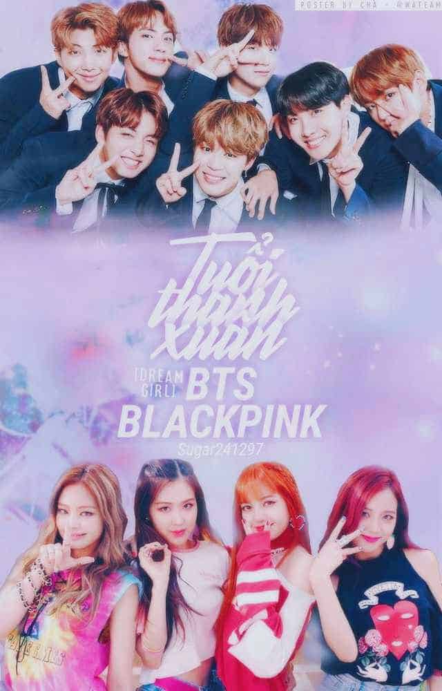 Hình chụp chung BTS và Blackpink: Xem hình chụp chung của BTS và Blackpink để thấy sự hợp tác đầy tình cảm và sự đoàn kết giữa hai nhóm nhạc tuyệt vời này.