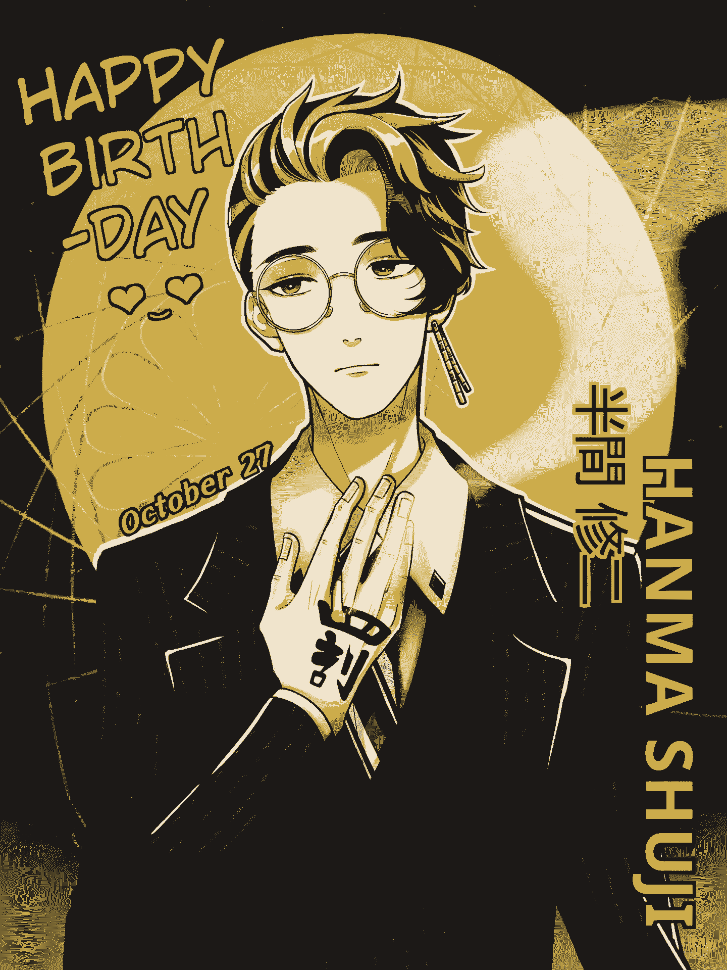 Hình Hanma Shuji chúc mừng sinh nhật