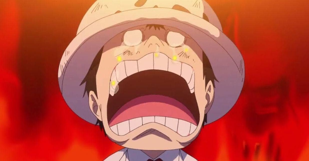 Hình Luffy Buồn đau khổ nhất