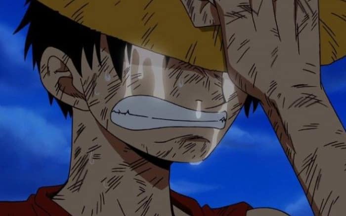 Hình Luffy Buồn khóc đau khổ nhất