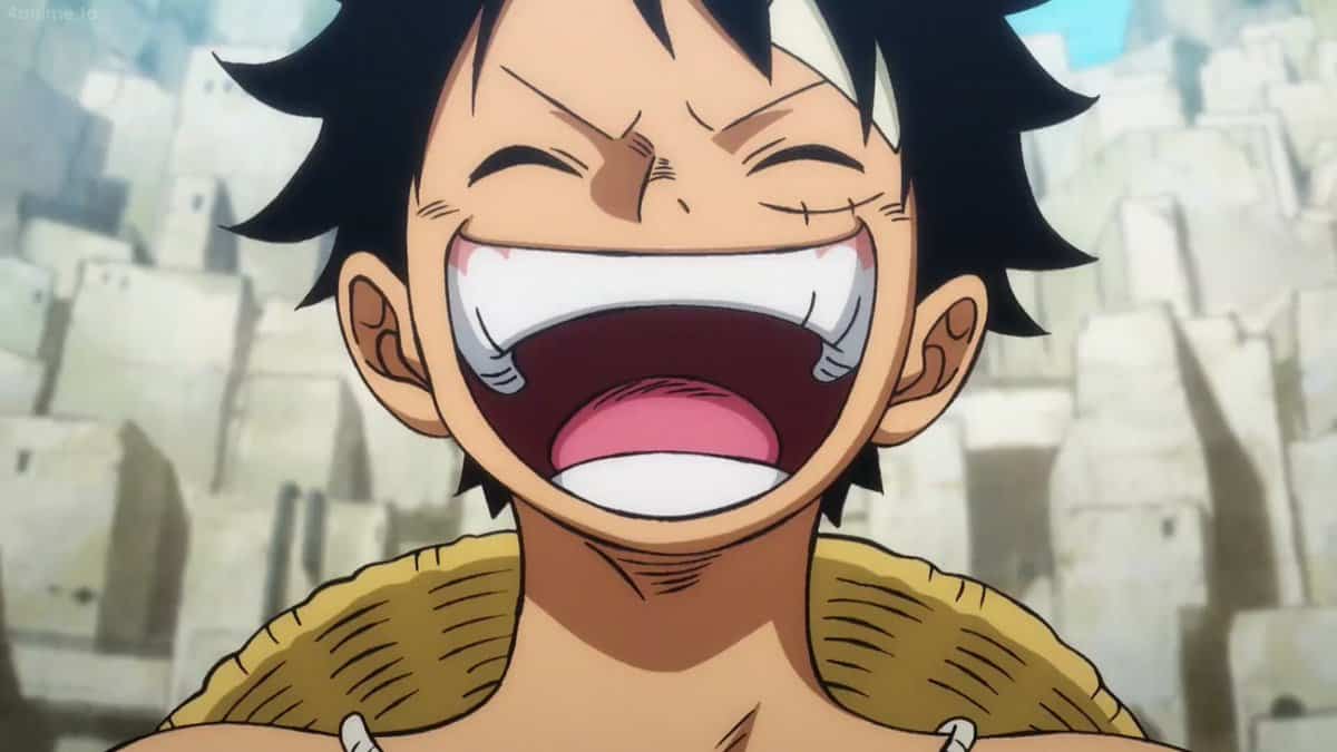 Hình Ảnh Luffy Cười Cute NGẦU LÒI vô cùng đáng yêu