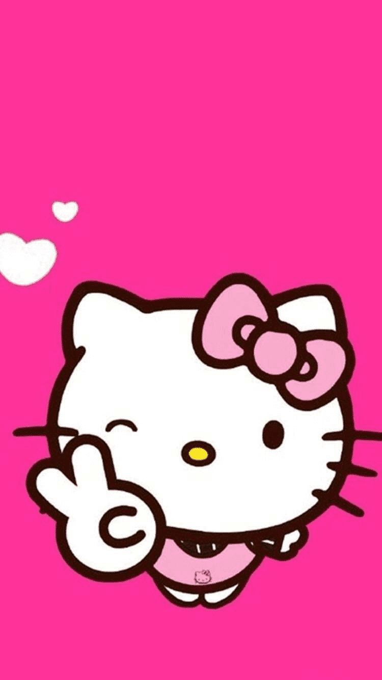 Hình Nền Điện Thoại Hello Kitty dễ thương