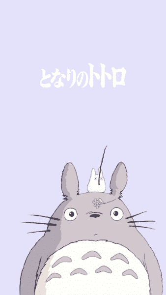 Hình Nền Totoro Cho Điện Thoại vô cùng dễ thương