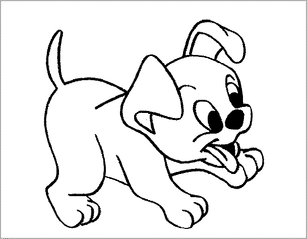 Link tải 66 tranh tô màu con chó đáng yêu dễ thương nhất