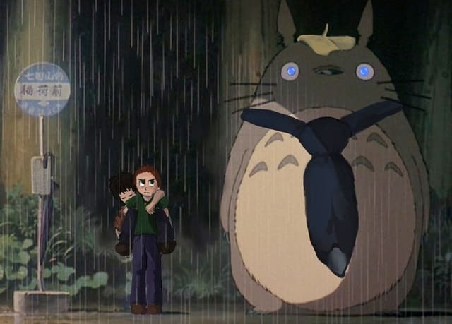 Hình Totoro Buồn suy tư