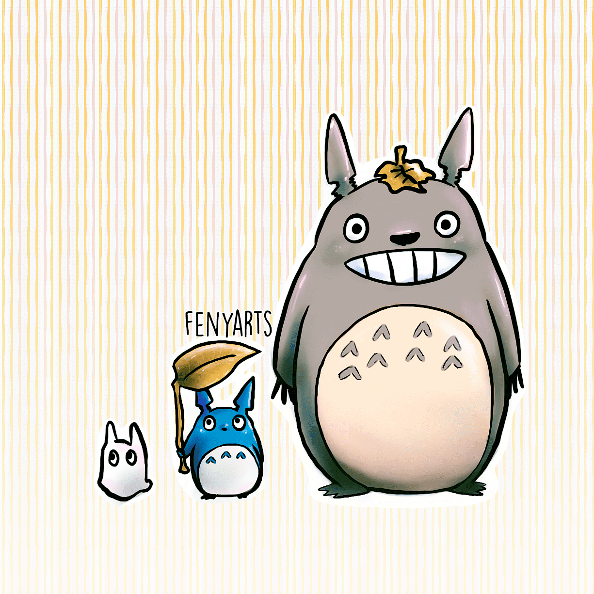 Hình Totoro Chibi cute nhất
