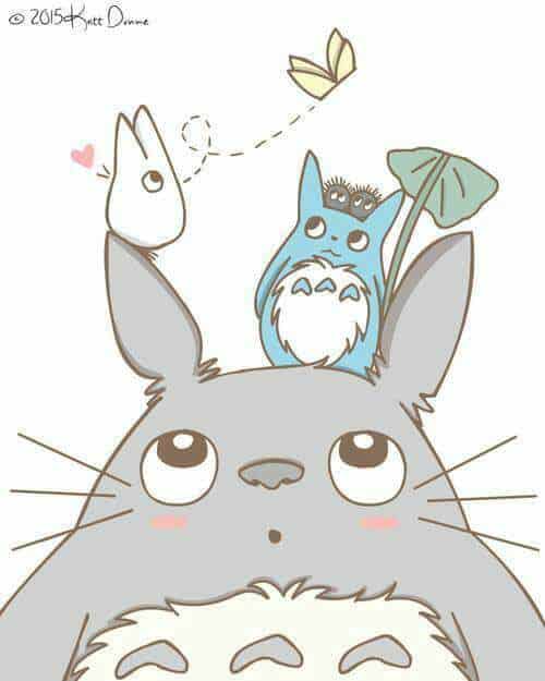 Hình Totoro cực đáng yêu