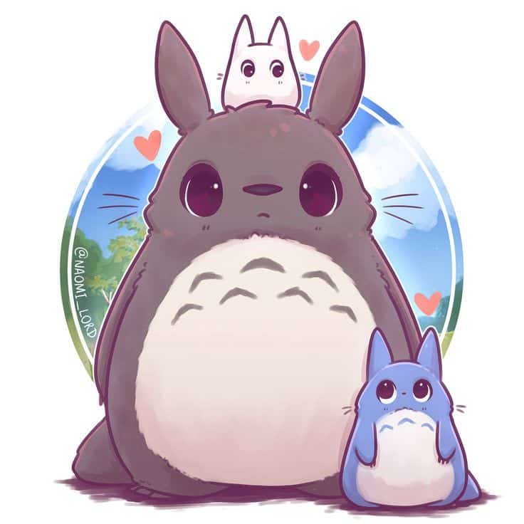 Hình Totoro cực dễ thươngHình Totoro cực dễ thương